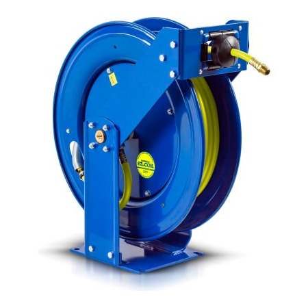 Coxreels Coxreels EZ-SH-450-HV 1/2"x50' 300PSI EZ-Coil Safety Hi-Vis Heavy Duty Low Pressure Hose Reel EZ-SH-450-HV